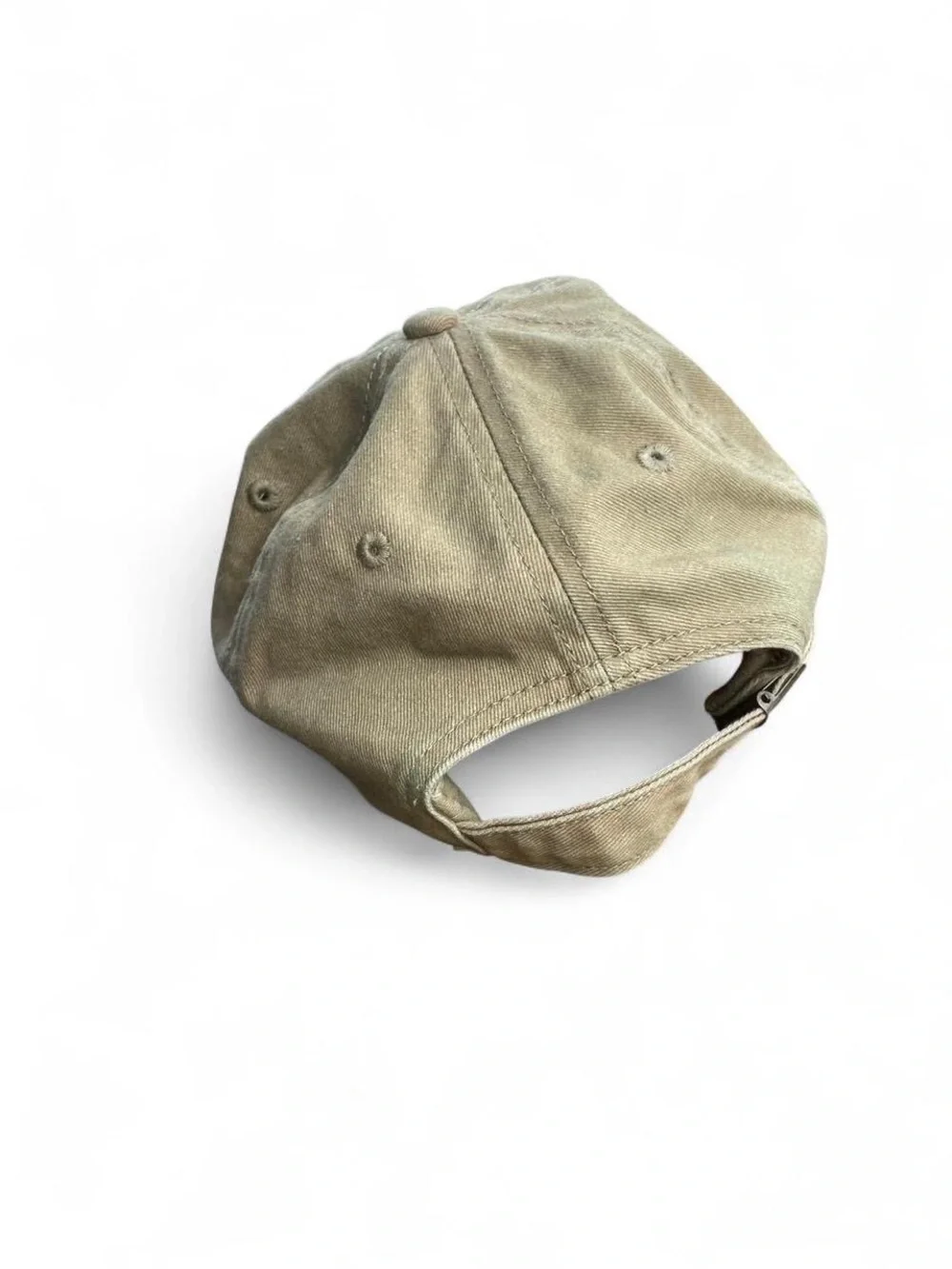 Vuori Tan Baseball Cap with White Embroidery